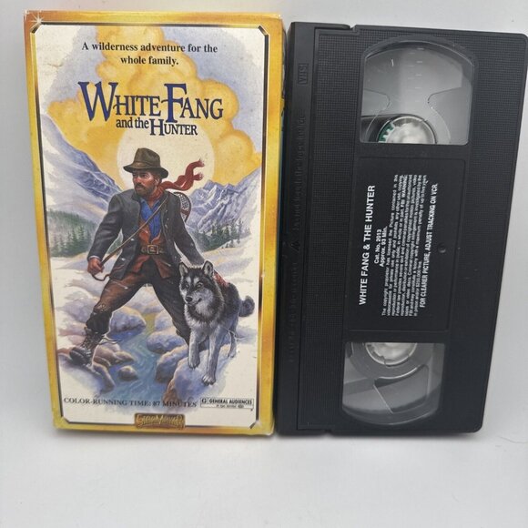 White Fang and the Hunter: Robert Wood Pedro Sanchez Ignazio Spalla M --vhs H2 - Picture 3 of 3